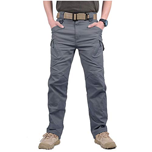 CARWORNIC Men's Lightweight Cotton Hiking Tactical Pants for Outdoor Military Combat
| CARWORNIC Men's Lightweight Cott