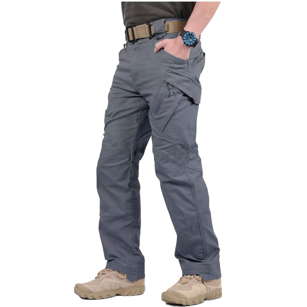 CARWORNIC Men's Lightweight Cotton Hiking Tactical Pants for Outdoor Military Combat
| CARWORNIC Men's Lightweight Cott