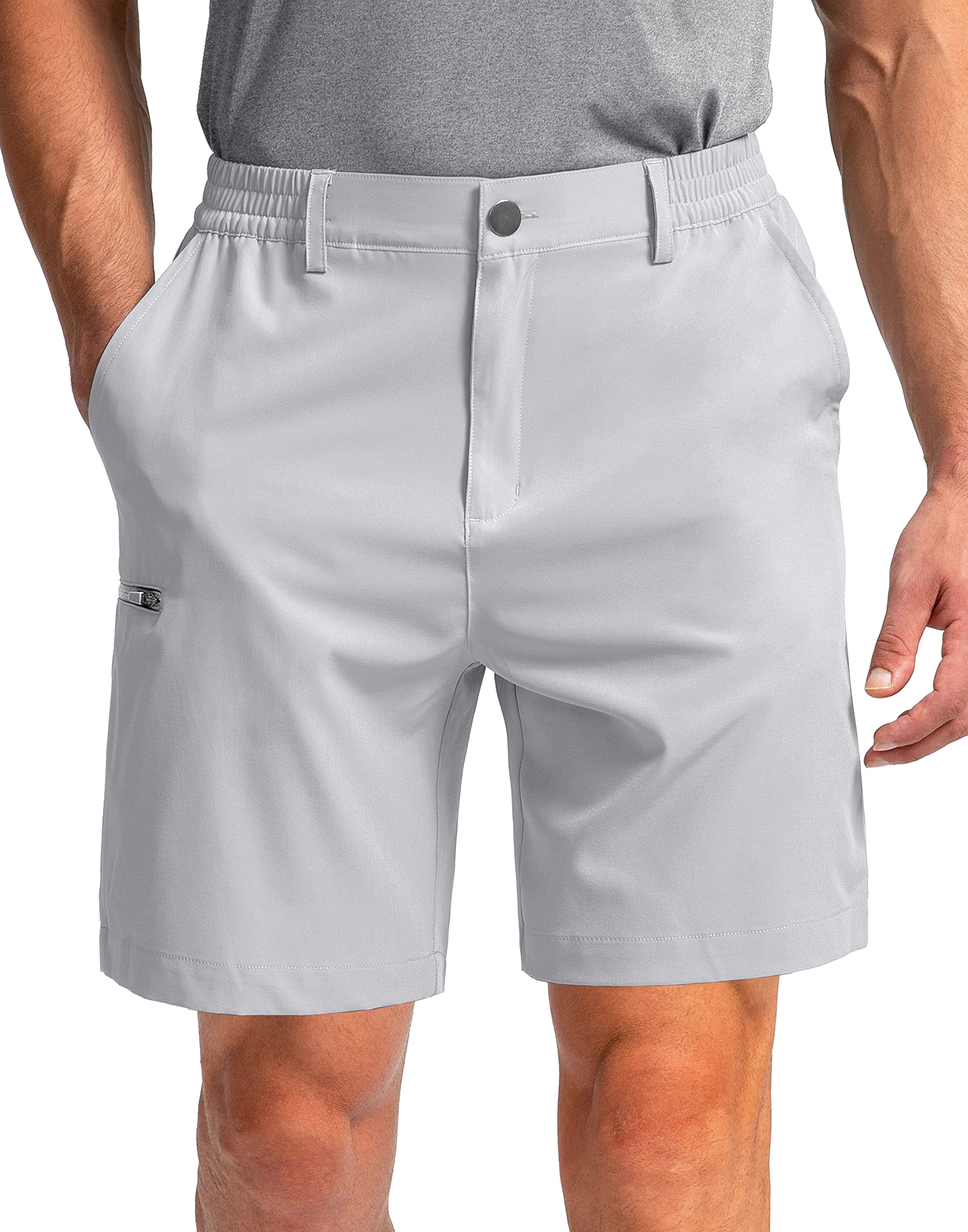 Pinkbomb Men's Quick Dry Golf Shorts with 6 Pockets for Hiking and Work
| Pinkbomb Men's Stretch Golf Shorts with 6 Poc