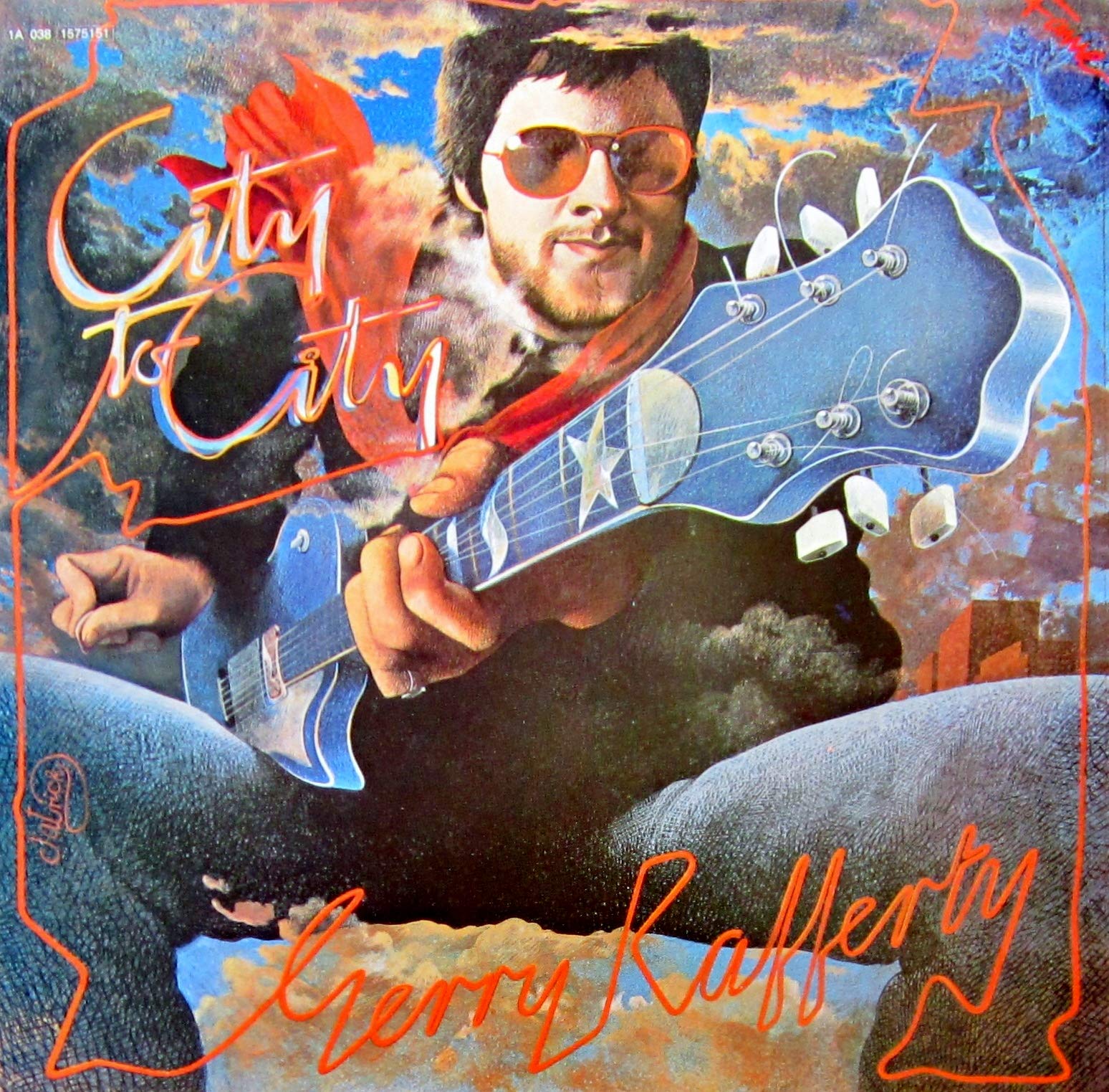 Gerry Rafferty City To City Vinyl Record Liberty 1A 038-1575151 Classic Rock Album Collector's Item